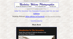 Desktop Screenshot of nwilsonphoto.com